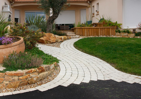 comment obtenir une simulation de travaux d'aménagement extérieur 