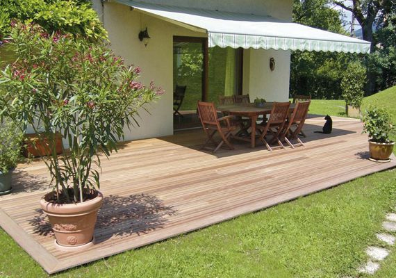 faire une simulation de travaux de réalisation d'une terrasse 