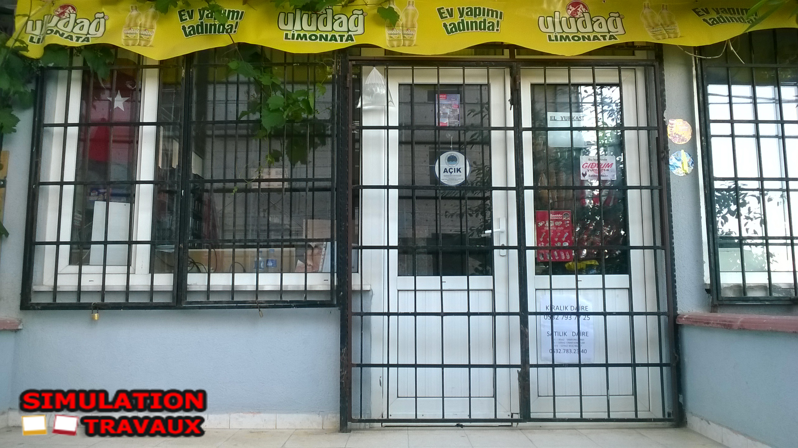 simulation cloture sur  () 